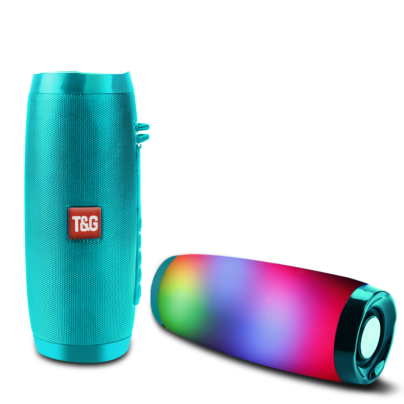 Wireless Bluetooth Speakers LED Boom Box Outdoor Bass Subwoofer Sound Box Support TF USB Subwoffer