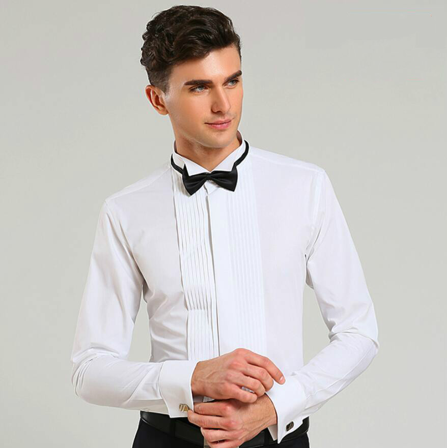 New Fashion Groom Tuxedos Shirts Best Man Groomsmen Men Wedding Shirts Formal Occasion Men Shirts