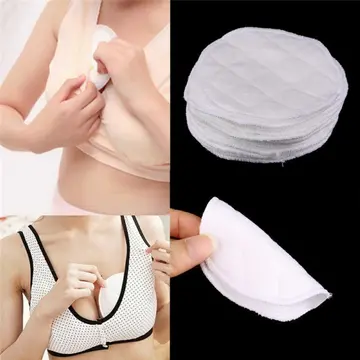 12Pcs Soft Absorbent Cotton Washable Reusable Breastfeeding Breast Nursing  Pads