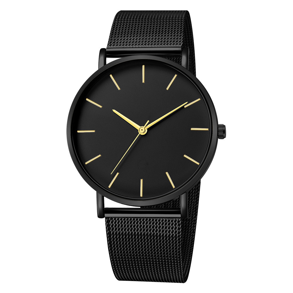 Military Sport Analog Quartz Wrist Watches Men Stainless Steel Clock Wristwatch Lover Watches Gift