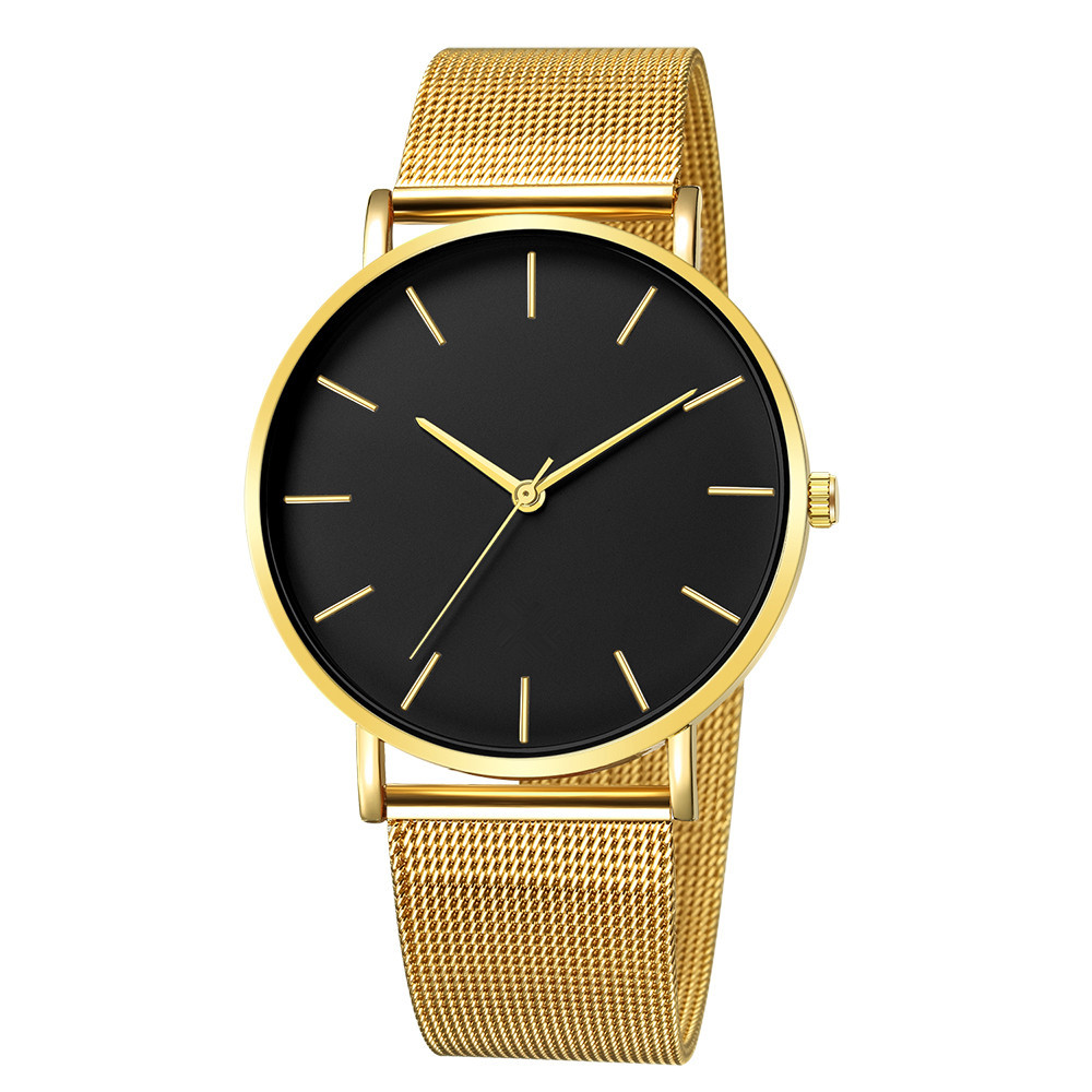 Military Sport Analog Quartz Wrist Watches Men Stainless Steel Clock Wristwatch Lover Watches Gift
