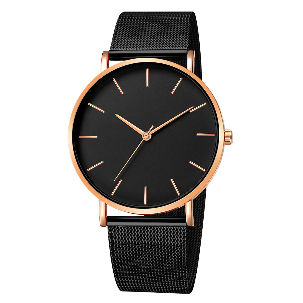 Military Sport Analog Quartz Wrist Watches Men Stainless Steel Clock Wristwatch Lover Watches Gift