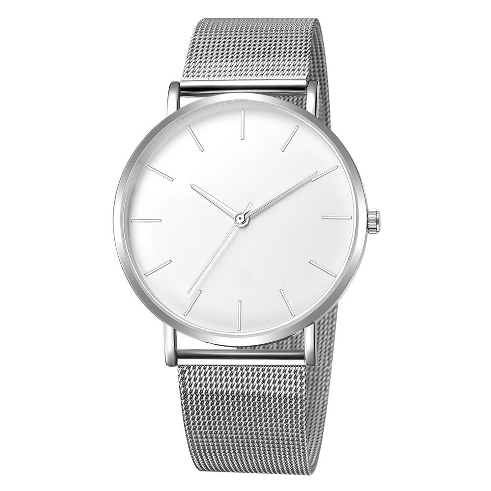 Military Sport Analog Quartz Wrist Watches Men Stainless Steel Clock Wristwatch Lover Watches Gift