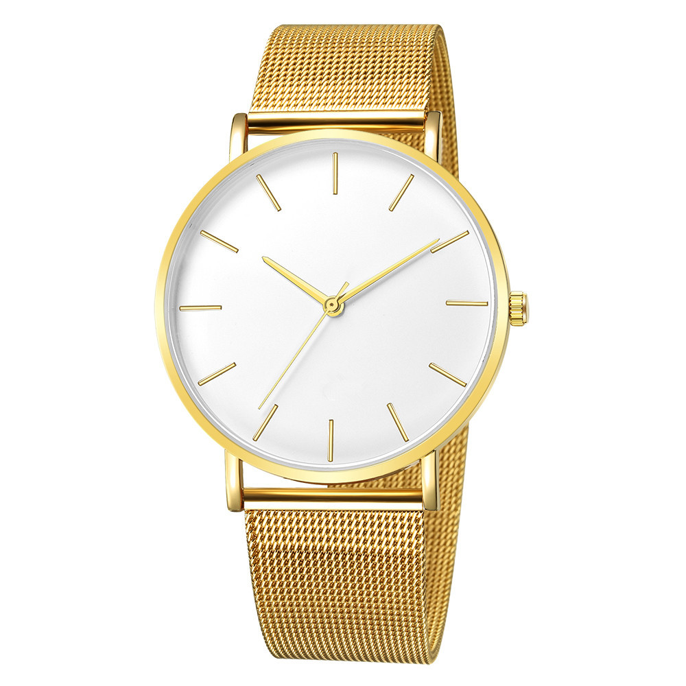Military Sport Analog Quartz Wrist Watches Men Stainless Steel Clock Wristwatch Lover Watches Gift