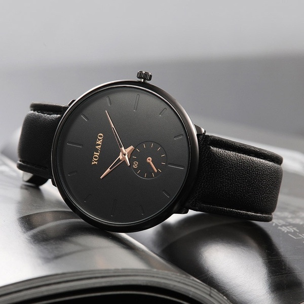 Men Classic Wristwatch Alloy Mesh Belt Ultra Men&apos;s Watches Business Leather Quartz Watches Gifts