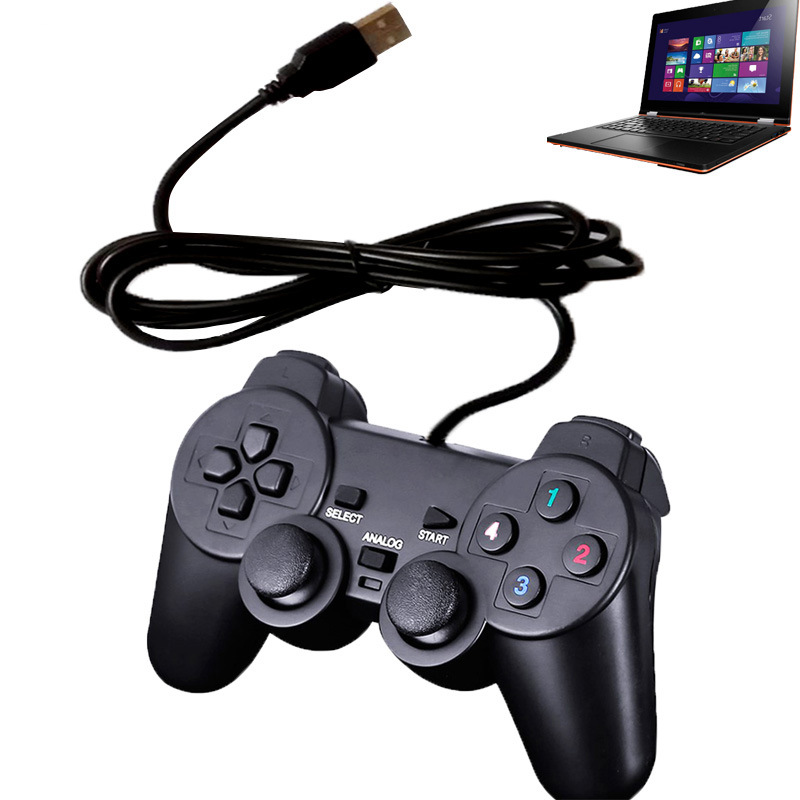 USB Wired PC Game Controller Gamepad Shock Game Pad Joypad Control PC Computer Laptop Gaming Play
