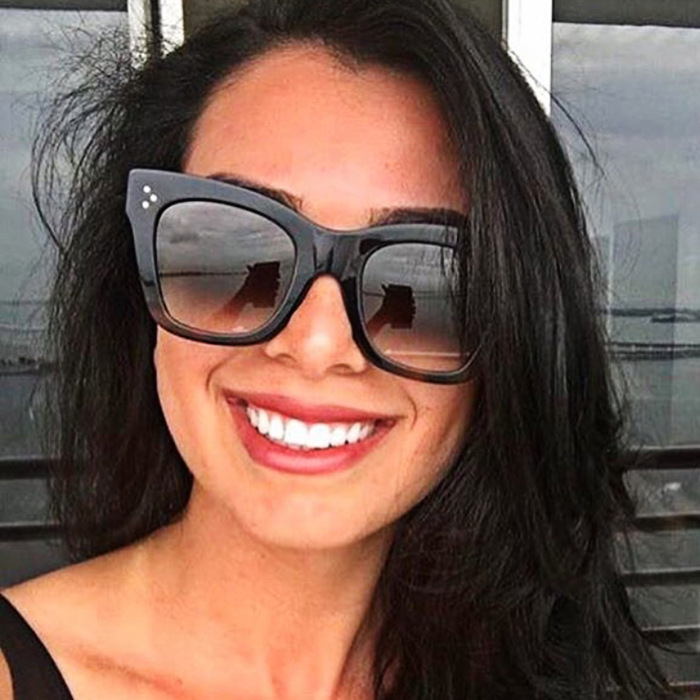 New Fashion Square Sunglasses Women Men Brand Designer Retro Mirror Sunglasses Vintage glasses