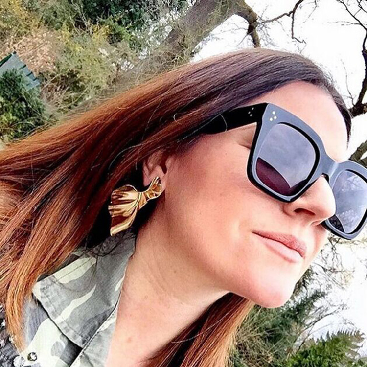 New Fashion Square Sunglasses Women Men Brand Designer Retro Mirror Sunglasses Vintage glasses