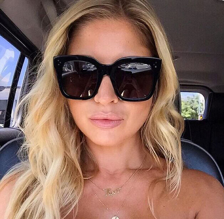 New Fashion Square Sunglasses Women Men Brand Designer Retro Mirror Sunglasses Vintage glasses