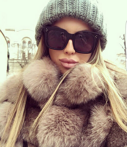 New Fashion Square Sunglasses Women Men Brand Designer Retro Mirror Sunglasses Vintage glasses