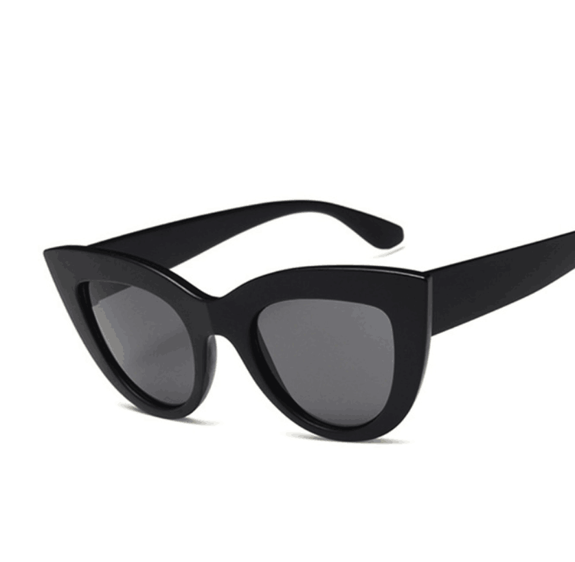 Ins Hot Vintage Sunglasses Women Cat Eye Sunglasses Retro Sun glasses Female Pink Mirror Eyewear