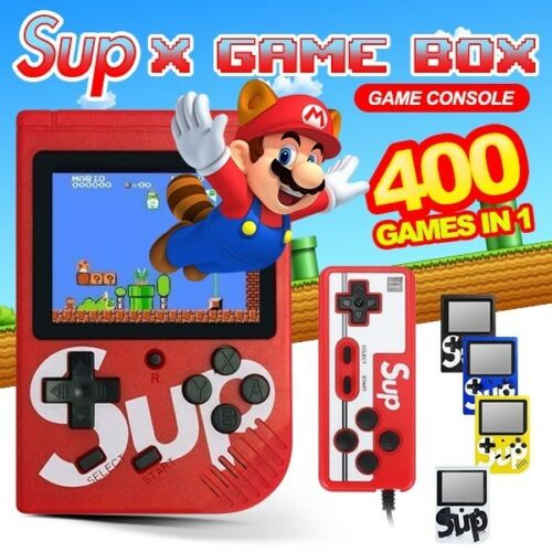 Built-in 400 Games Retro Video Handheld Game Console Gamepad Doubles 3.0 Inch LCD Game Player