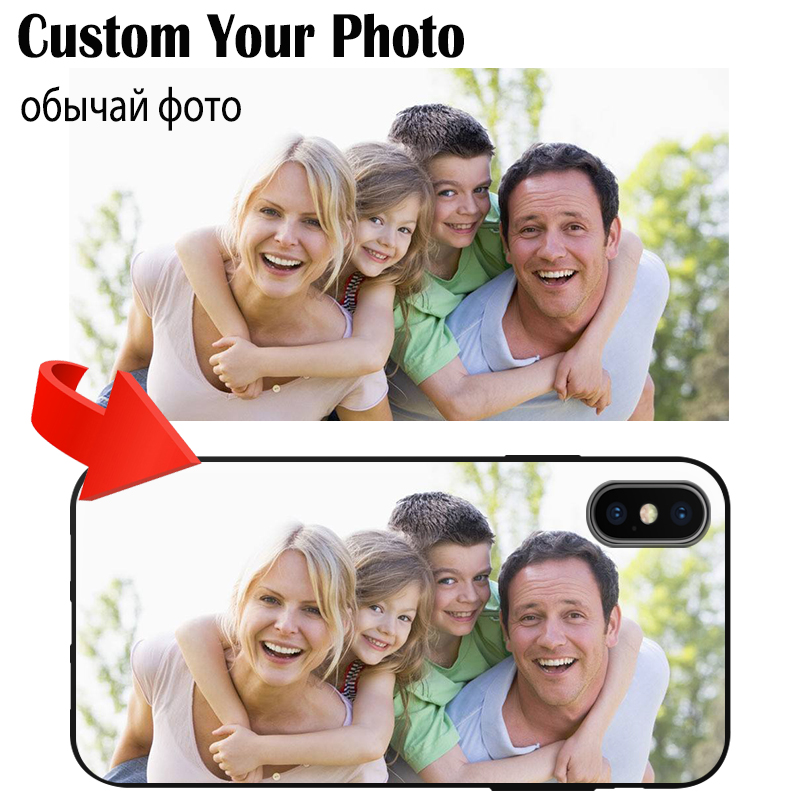 Custom Personalized Phone Cases Covers For Samsung iPhone 6 7 8 Plus Huawei Xiaomi Cover Customized