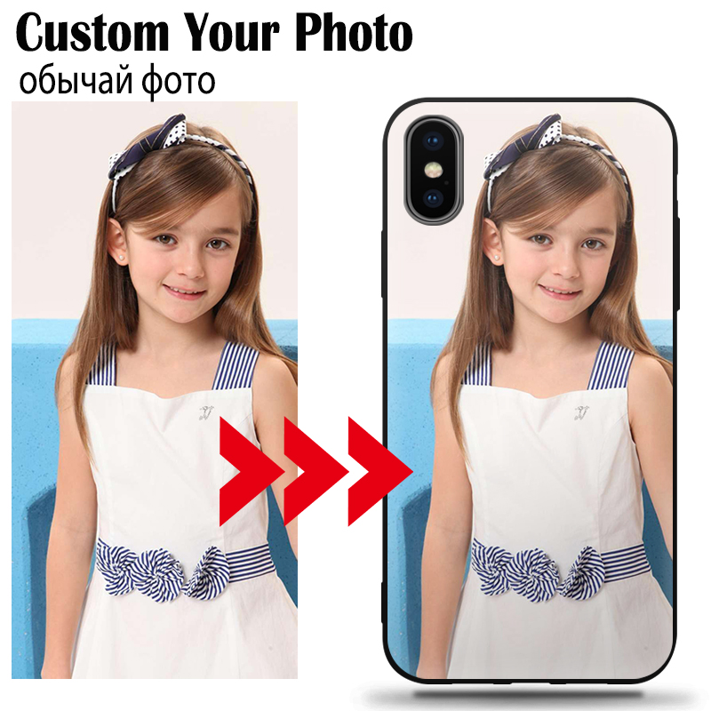 Custom Personalized Phone Cases Covers For Samsung iPhone 6 7 8 Plus Huawei Xiaomi Cover Customized