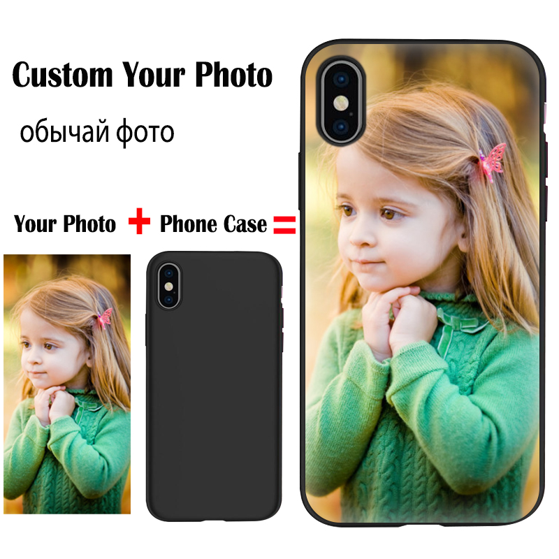 Custom Personalized Phone Cases Covers For Samsung iPhone 6 7 8 Plus Huawei Xiaomi Cover Customized