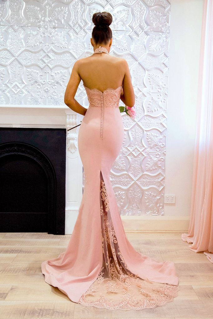 New Sexy Backless Prom Dresses Women Sleeveless Mermaid Women Pageant Formal Evening Dress