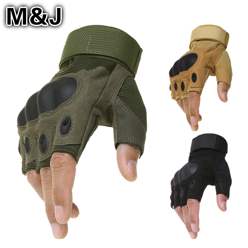 Outdoor Motorcycle Hard Knuckle Gloves Motorbike Motocross Military Tactical Cycling Gloves