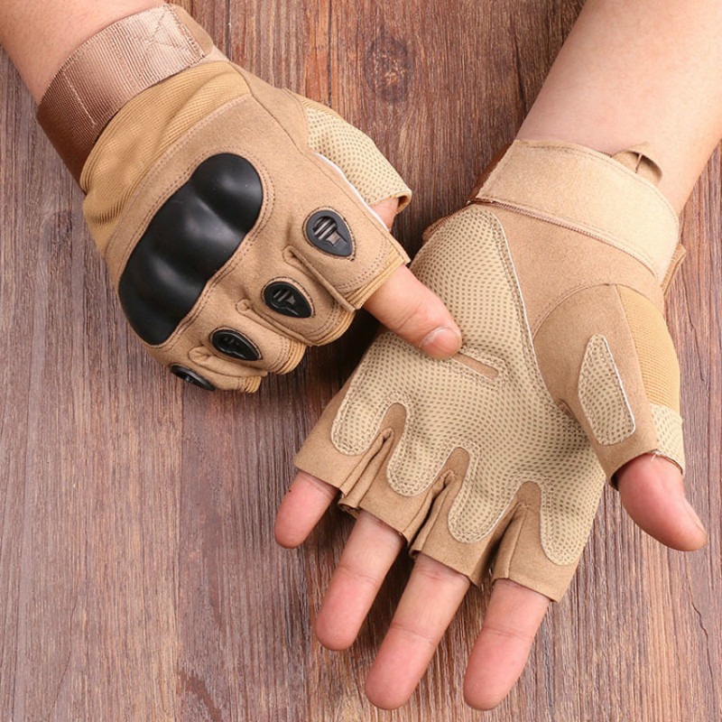 Outdoor Motorcycle Hard Knuckle Gloves Motorbike Motocross Military Tactical Cycling Gloves