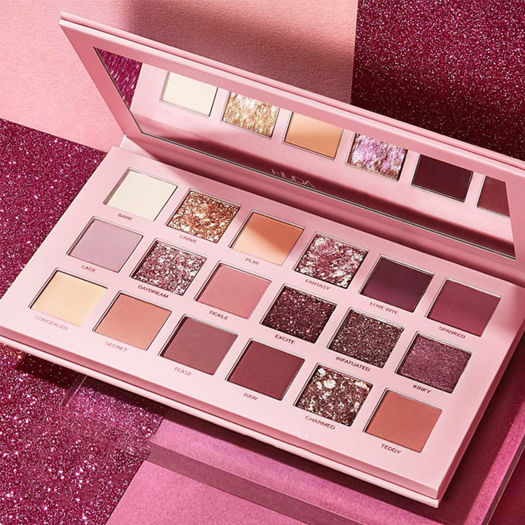 Eyeshadow Pallete 18 Colors Colorful Waterproof Concealer Makeup Pallete Lasting-Effect Eye Shadow
