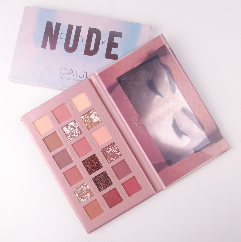 Eyeshadow Pallete 18 Colors Colorful Waterproof Concealer Makeup Pallete Lasting-Effect Eye Shadow