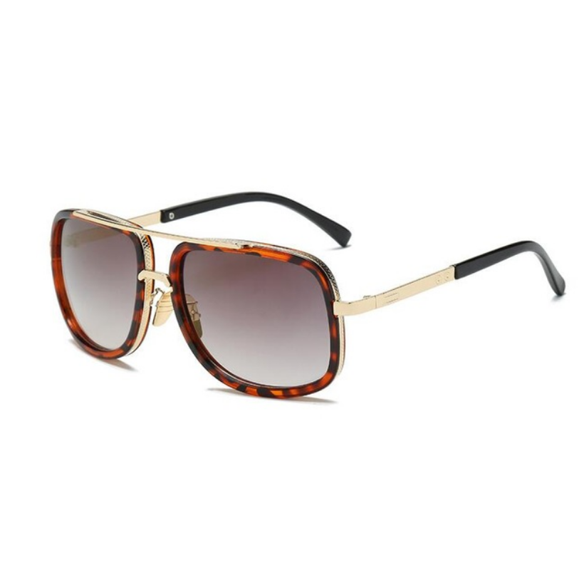 New Fashion Big Frame Sunglasses Men Square Fashion Glasses Women High Quality Retro Sun Glasses