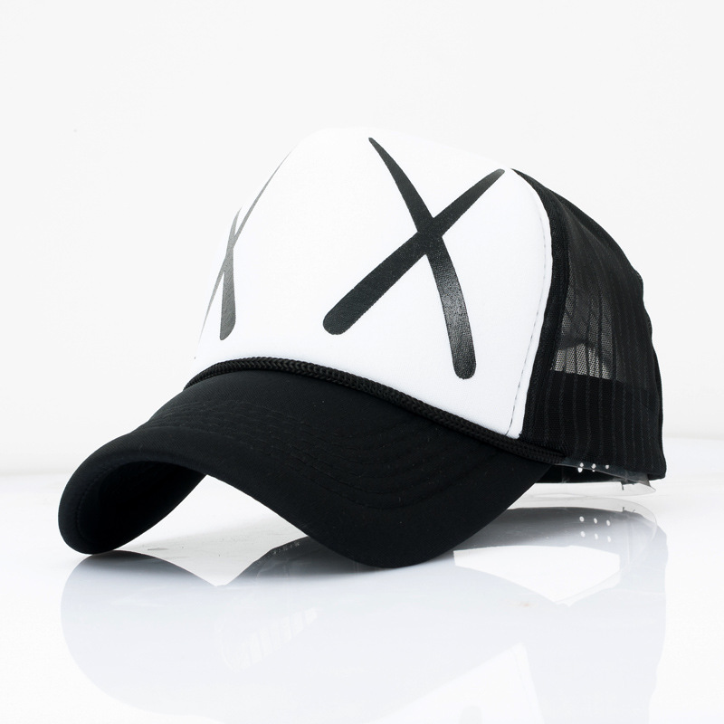 Black Rebel Net Cap Casual Unisex Acrylic Adjustable Baseball Cap Snapback Men Fitted Hats XX Caps