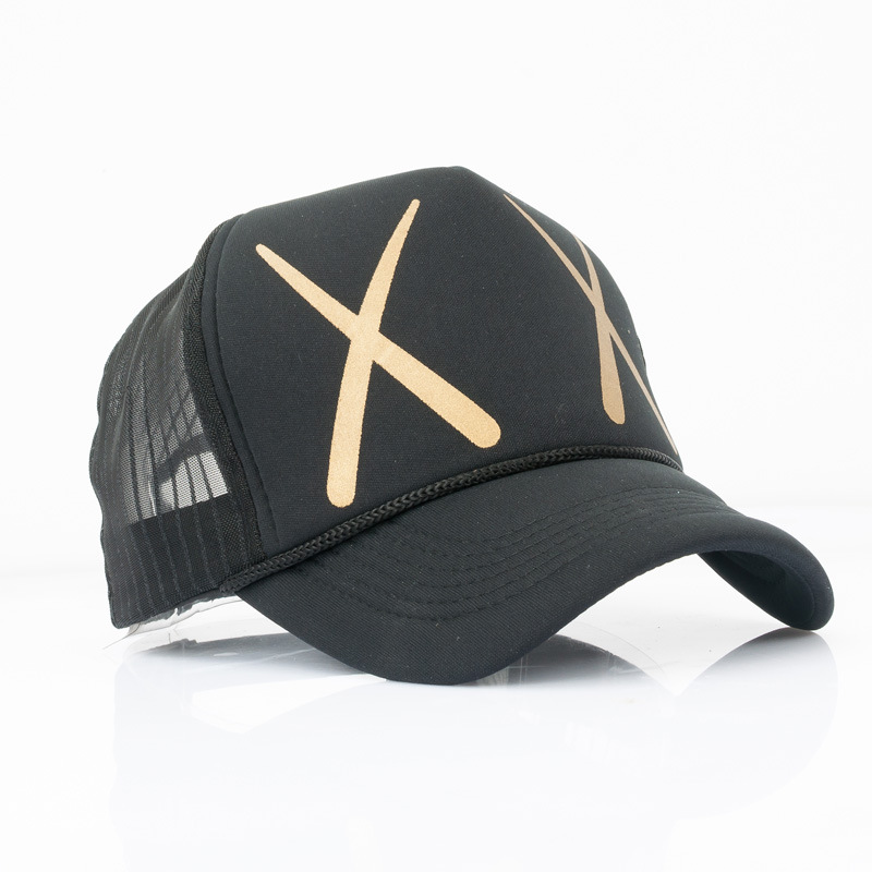 Black Rebel Net Cap Casual Unisex Acrylic Adjustable Baseball Cap Snapback Men Fitted Hats XX Caps