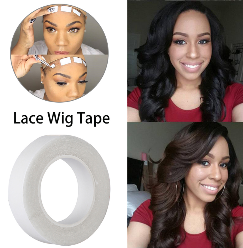 3M/ Roll Lace Wigs Glue Tape Hair Extension Double Side Glue Tape Sticky adhesives Tape Hair Tool