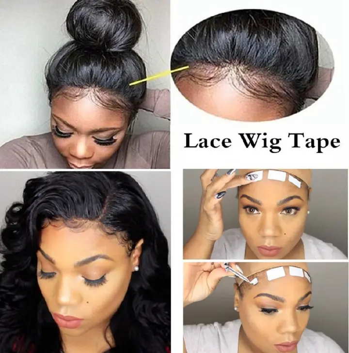 3M/ Roll Lace Wigs Glue Tape Hair Extension Double Side Glue Tape Sticky adhesives Tape Hair Tool