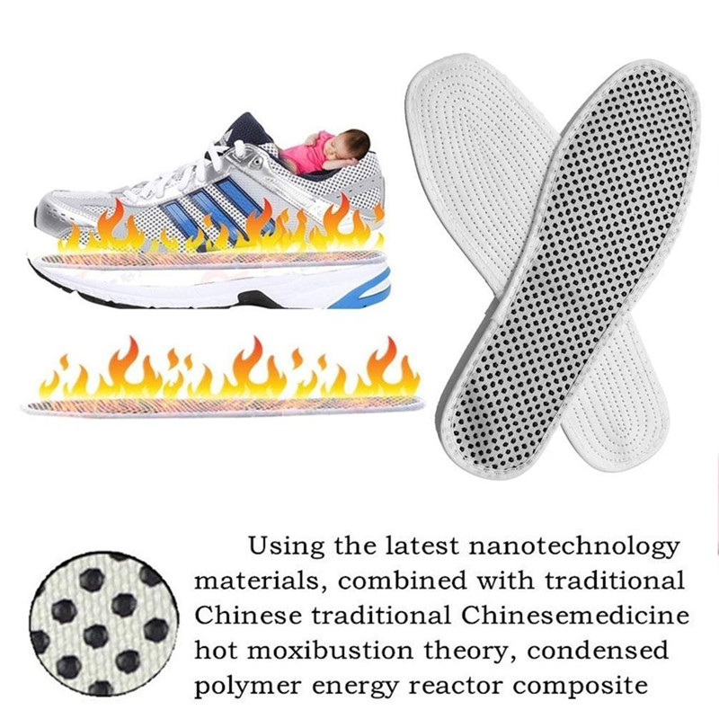 Magnetic Therapy Silicone Insoles Transparent Weight Loss Slimming Insole Massage Foot Care Shoe Pad