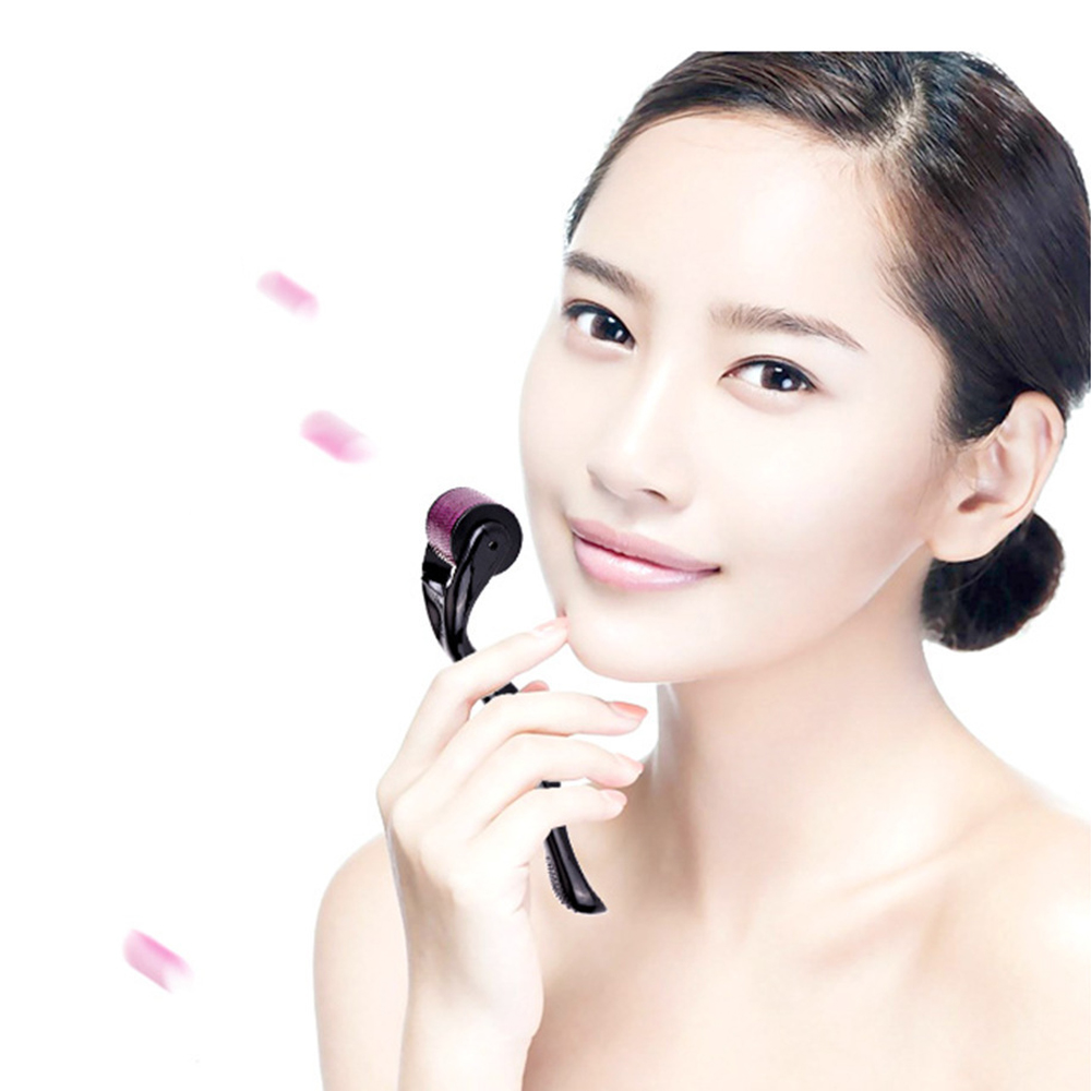 540 Derma Roller Micro Needles Titanium Microneedle Mezoroller Machine Skin Care Body Treatment