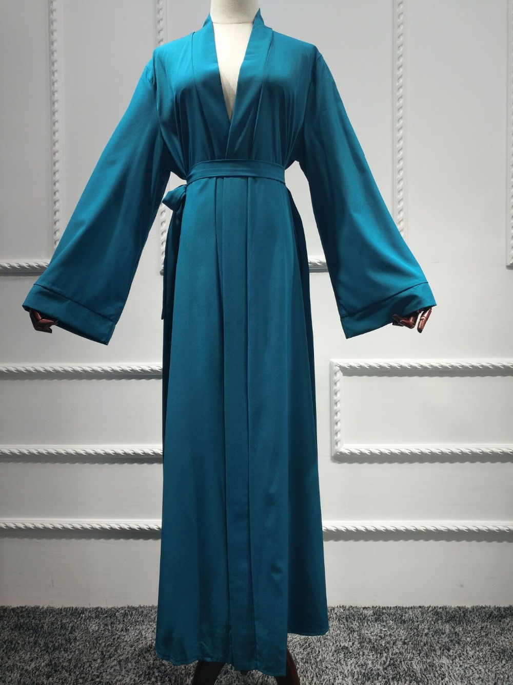 Abaya Dubai Muslim Dress Kaftan Robe Musulmane Islamic Clothing Caftan Marocain Turkish UAE Eid Gift