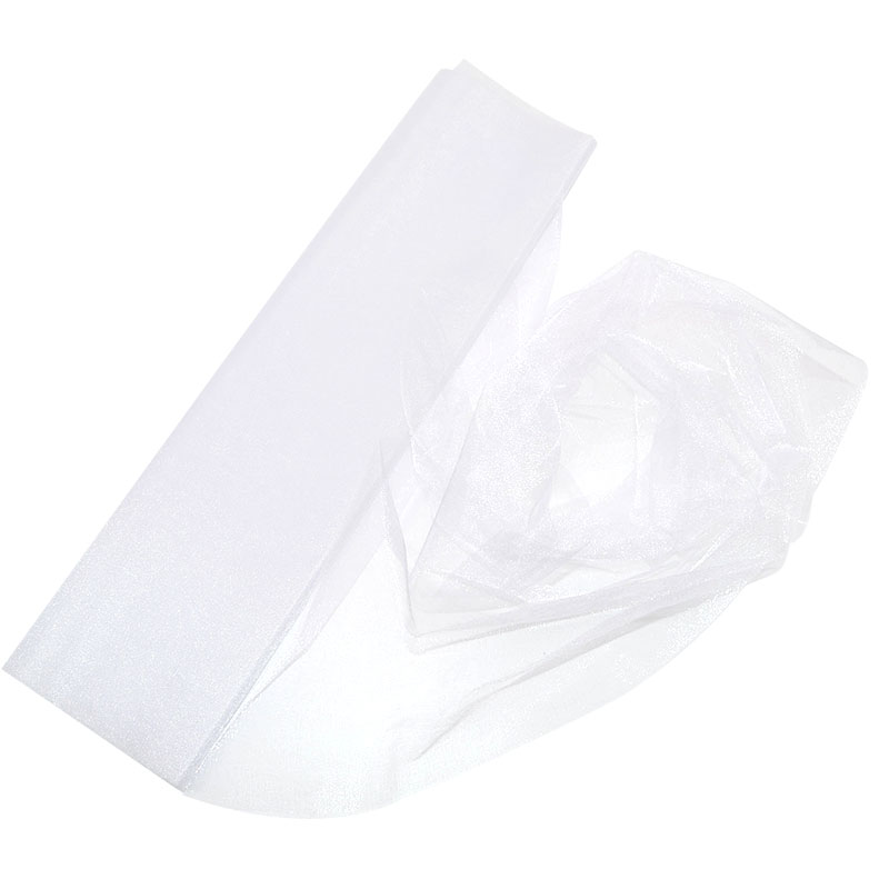 Mariage Yarn Tulle Roll Sheer Crystal Organza Fabric Birthday Event Party Wedding Decoration
