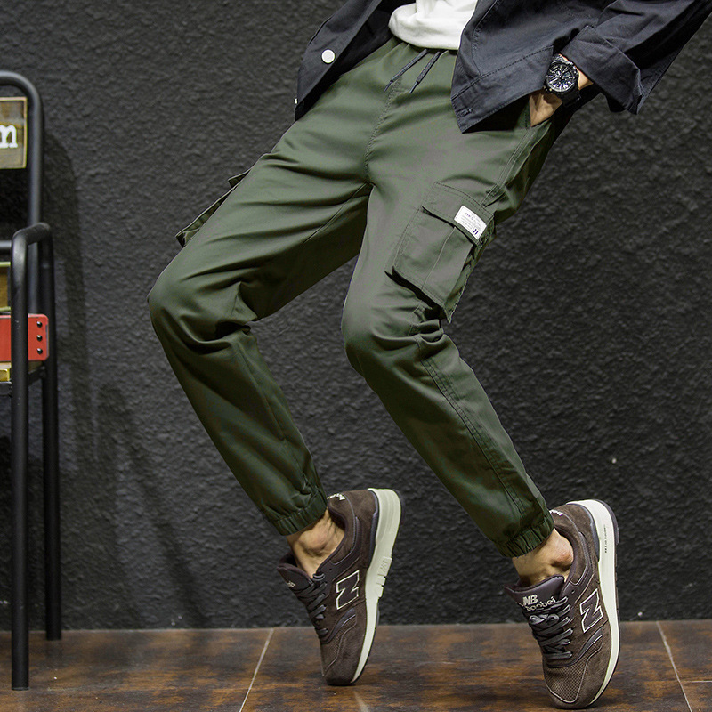 M&amp;J Brand Men Pants Hip Hop Harem Joggers Cotton Pants Male Trousers Mens Solid  Pants Sweatpants