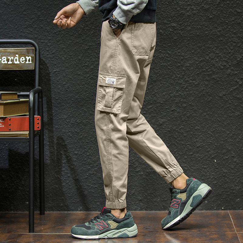 M&amp;J Brand Men Pants Hip Hop Harem Joggers Cotton Pants Male Trousers Mens Solid  Pants Sweatpants