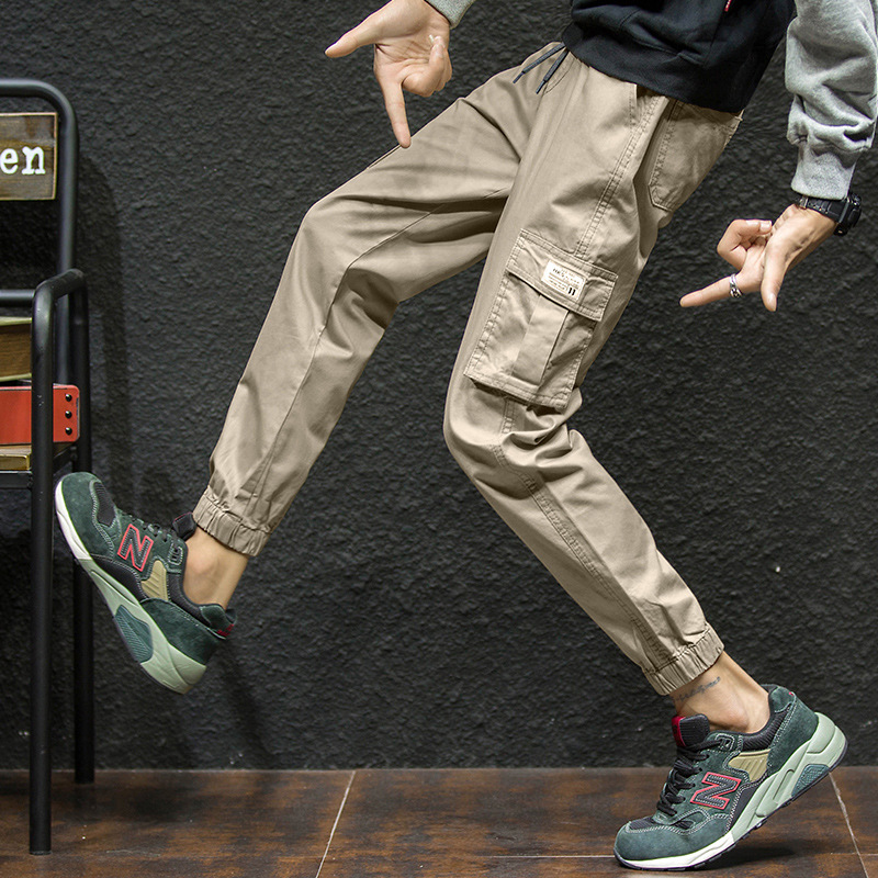 M&amp;J Brand Men Pants Hip Hop Harem Joggers Cotton Pants Male Trousers Mens Solid  Pants Sweatpants