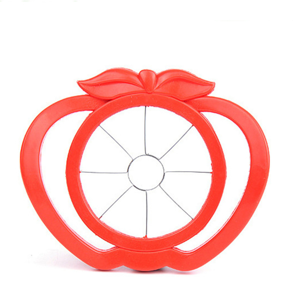 Kitchen Apple Slicer Corer Cutter Pear Fruit Divider Tool Comfort Handle for Kitchen Apple Peeler