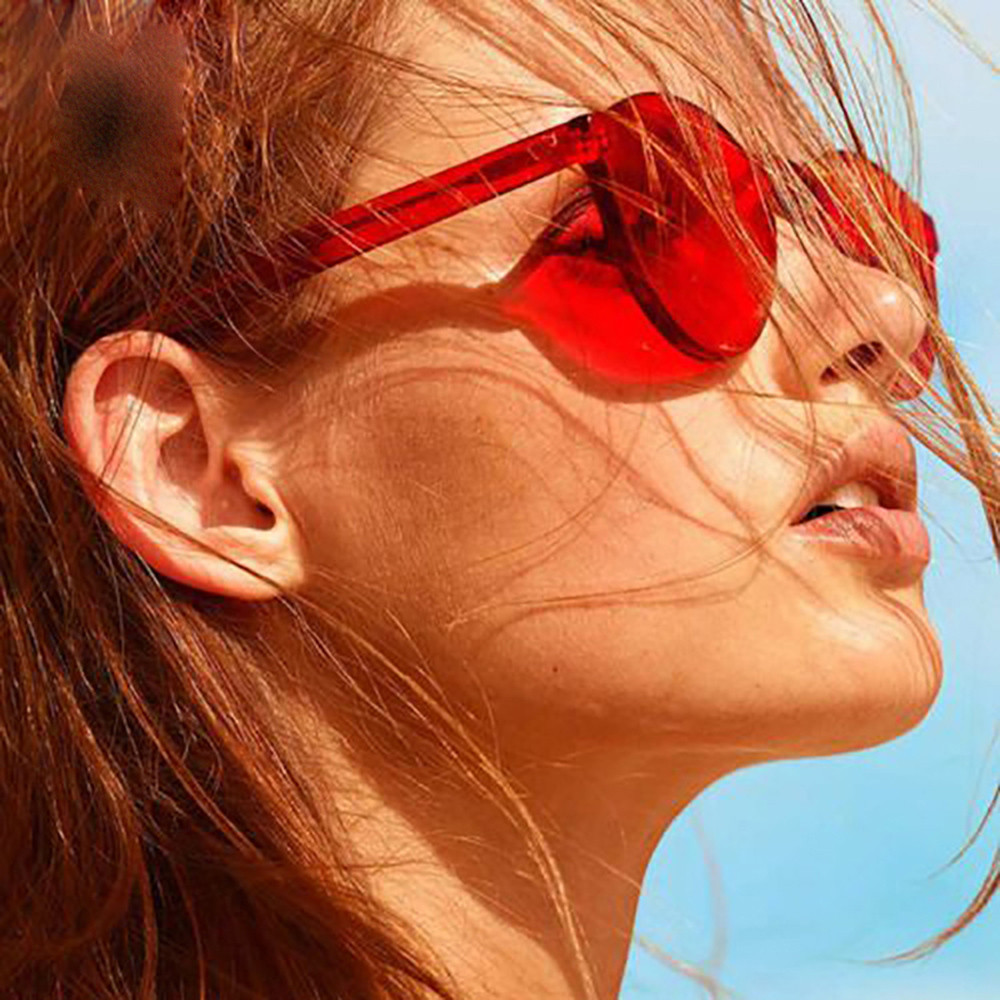 Motorcycle Driver goggles Women Men Fashion Clear Retro Sunglasses Outdoor Frameless Eyewear Glasses