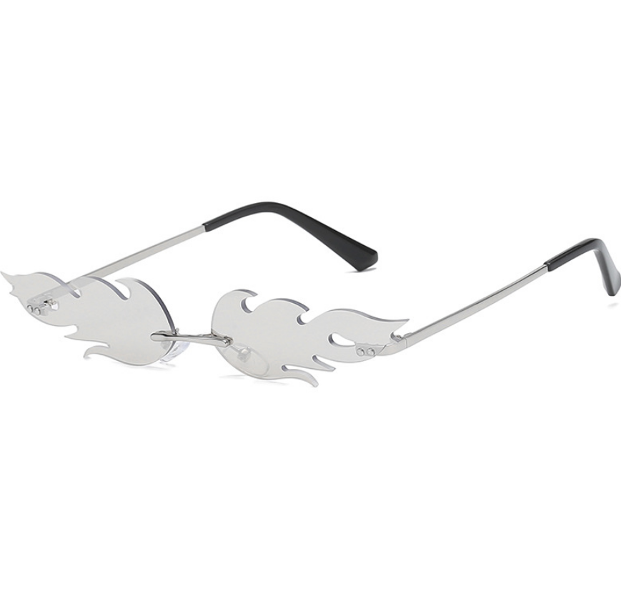 Cat Eye Sunglasses Women Vintage Brand Designer Glasses Men Metal Women Trendy Mirror Eyewear UV400