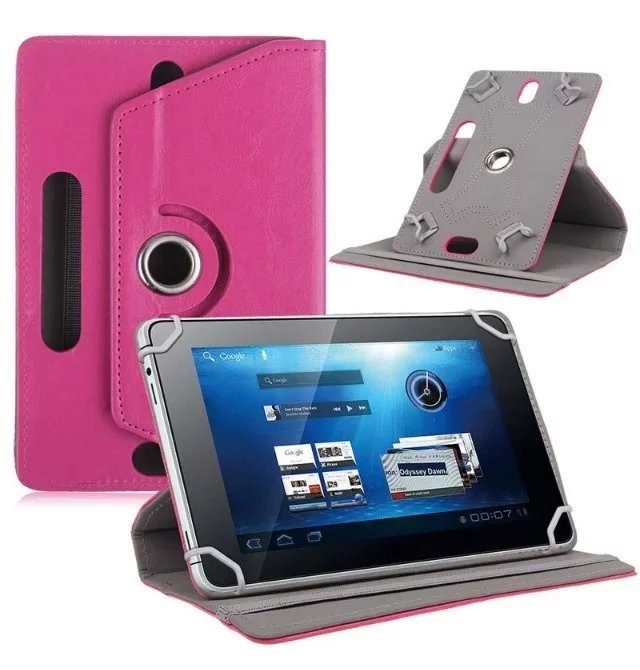 Hot Universal PU Leather Stand Case Cover Rotation 7 8 9 10inch Android Tablet Cases Samsung iPad