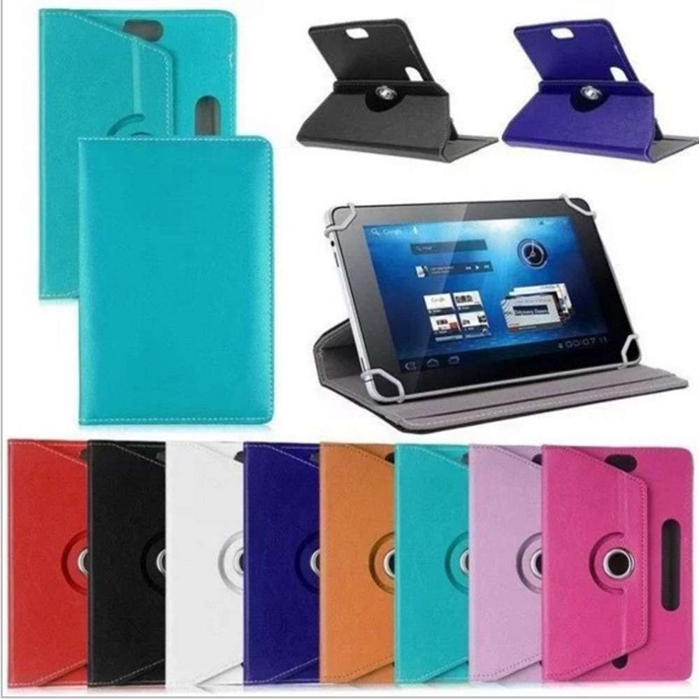 Hot Universal PU Leather Stand Case Cover Rotation 7 8 9 10inch Android Tablet Cases Samsung iPad