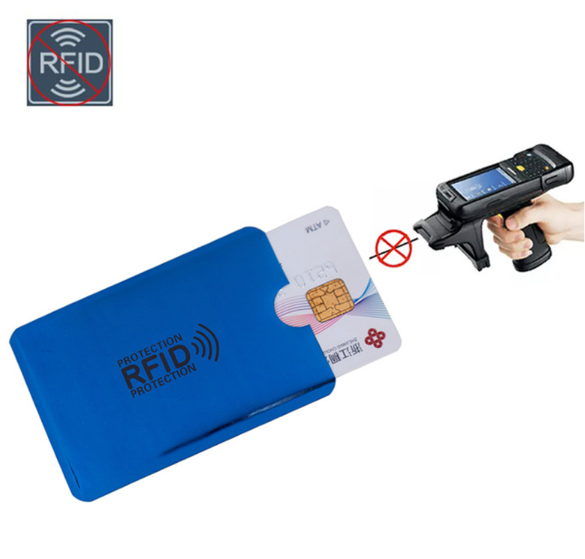 10Pcs Anti Rfid Wallet Blocking Reader Lock Bank Card Holder Id Bank Card Case Credit Holder