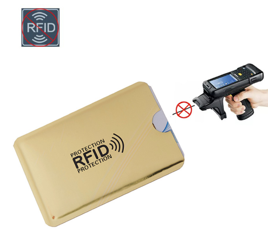 10Pcs Anti Rfid Wallet Blocking Reader Lock Bank Card Holder Id Bank Card Case Credit Holder