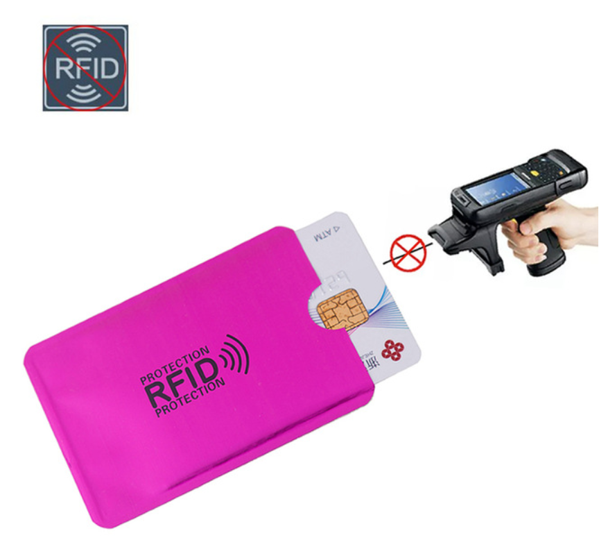 10Pcs Anti Rfid Wallet Blocking Reader Lock Bank Card Holder Id Bank Card Case Credit Holder