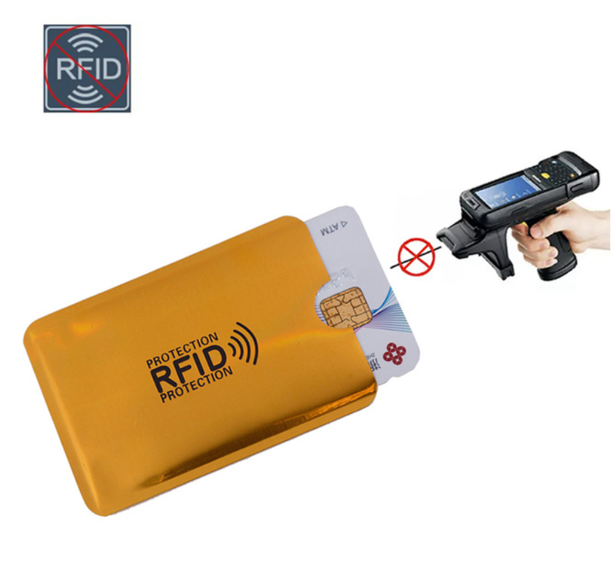 10Pcs Anti Rfid Wallet Blocking Reader Lock Bank Card Holder Id Bank Card Case Credit Holder