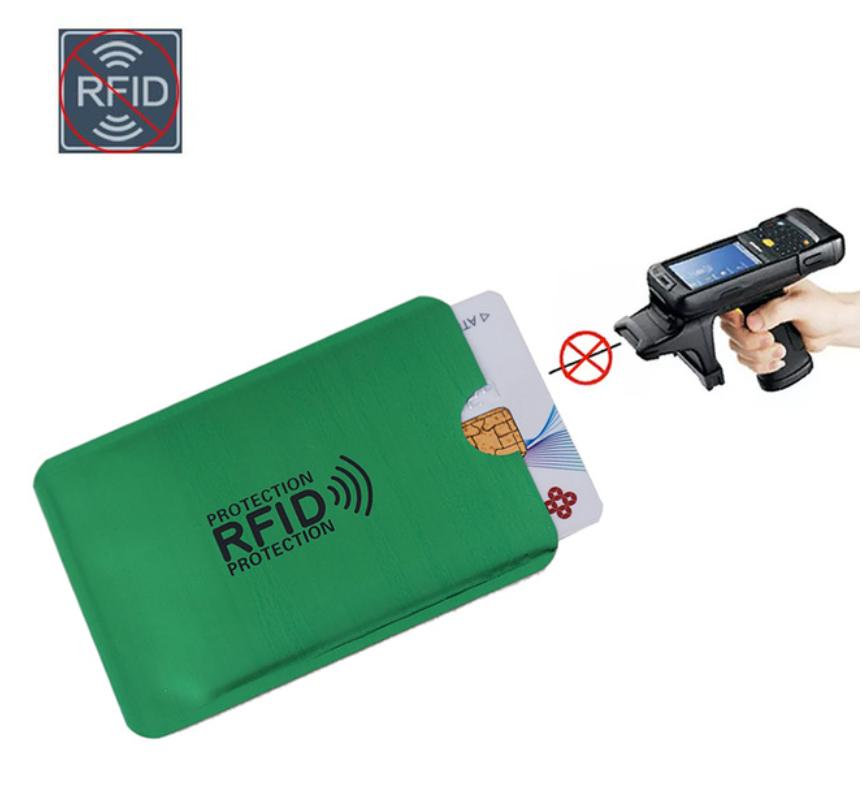 10Pcs Anti Rfid Wallet Blocking Reader Lock Bank Card Holder Id Bank Card Case Credit Holder