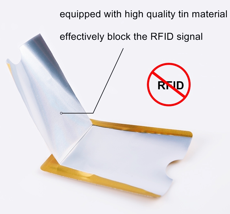 10Pcs Anti Rfid Wallet Blocking Reader Lock Bank Card Holder Id Bank Card Case Credit Holder