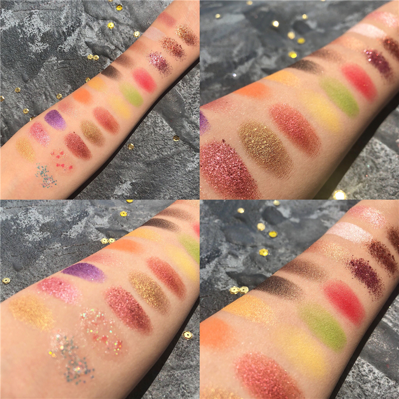 INS Hot Eyeshadow Palletes 35 Colors Powder Pigmented Shadows Glitter Diamond Makeup Eye Shadow Palette