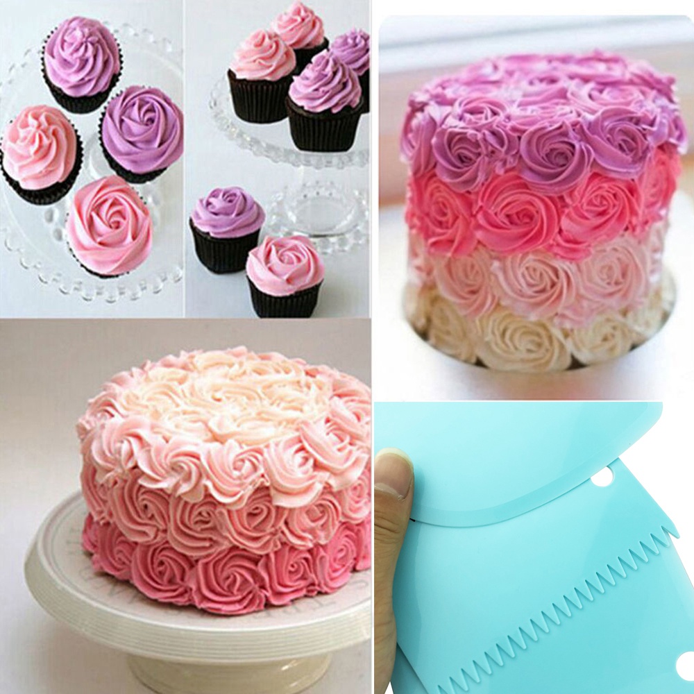 14Pcs/Set Icing Piping Nozzles Set with Pastry Bag Scraper Cream Tips Reusable Cake Decorating Tool