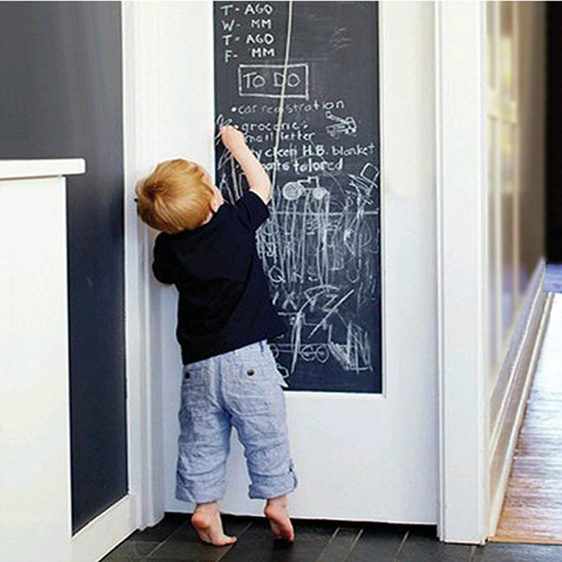 Black Board Multifunction Chalkboard Learning Message Board Wall Decal Chalkboard Wall Stickers